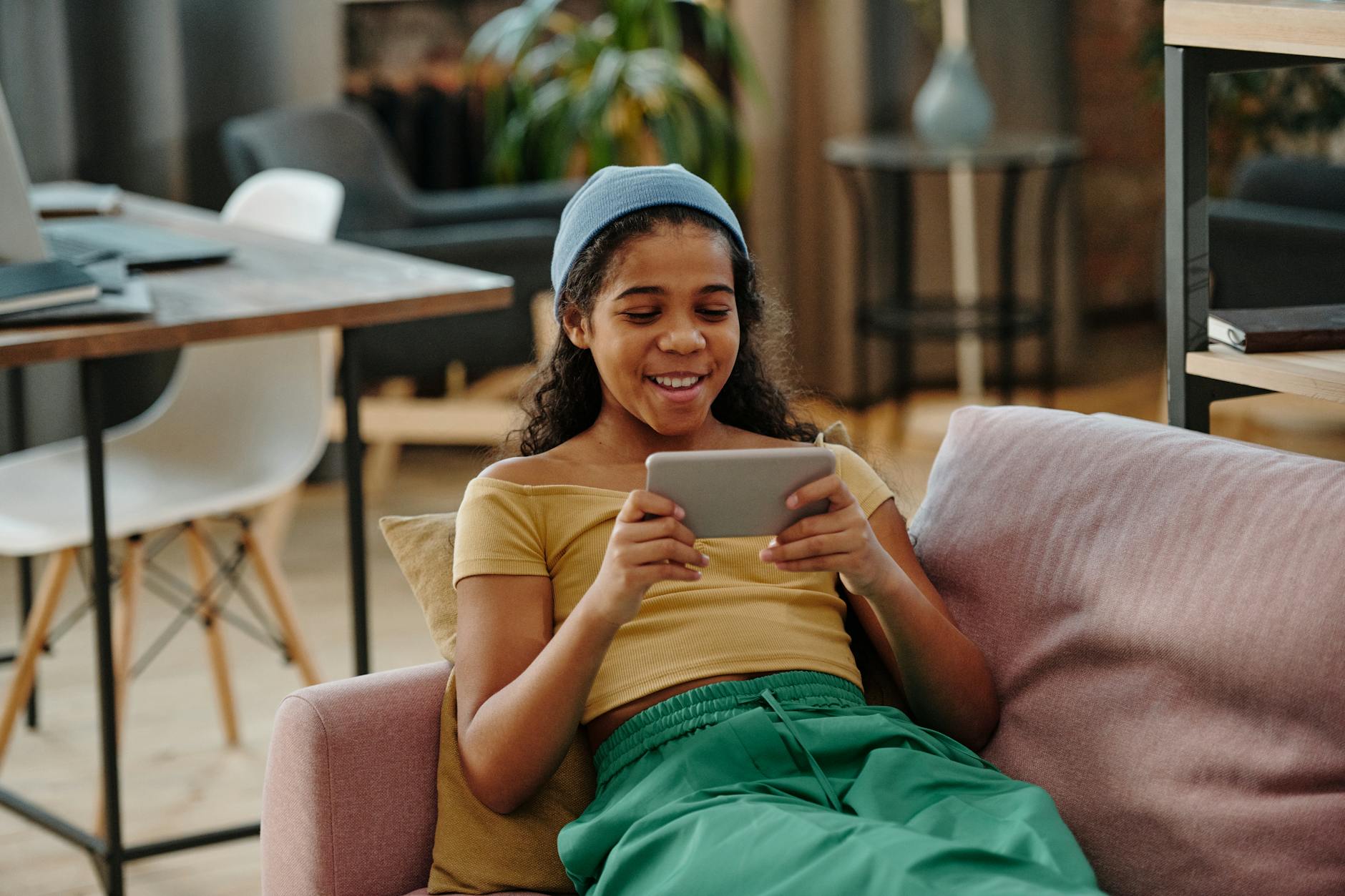 IPTV app on mobile showing live Canadian TV channels