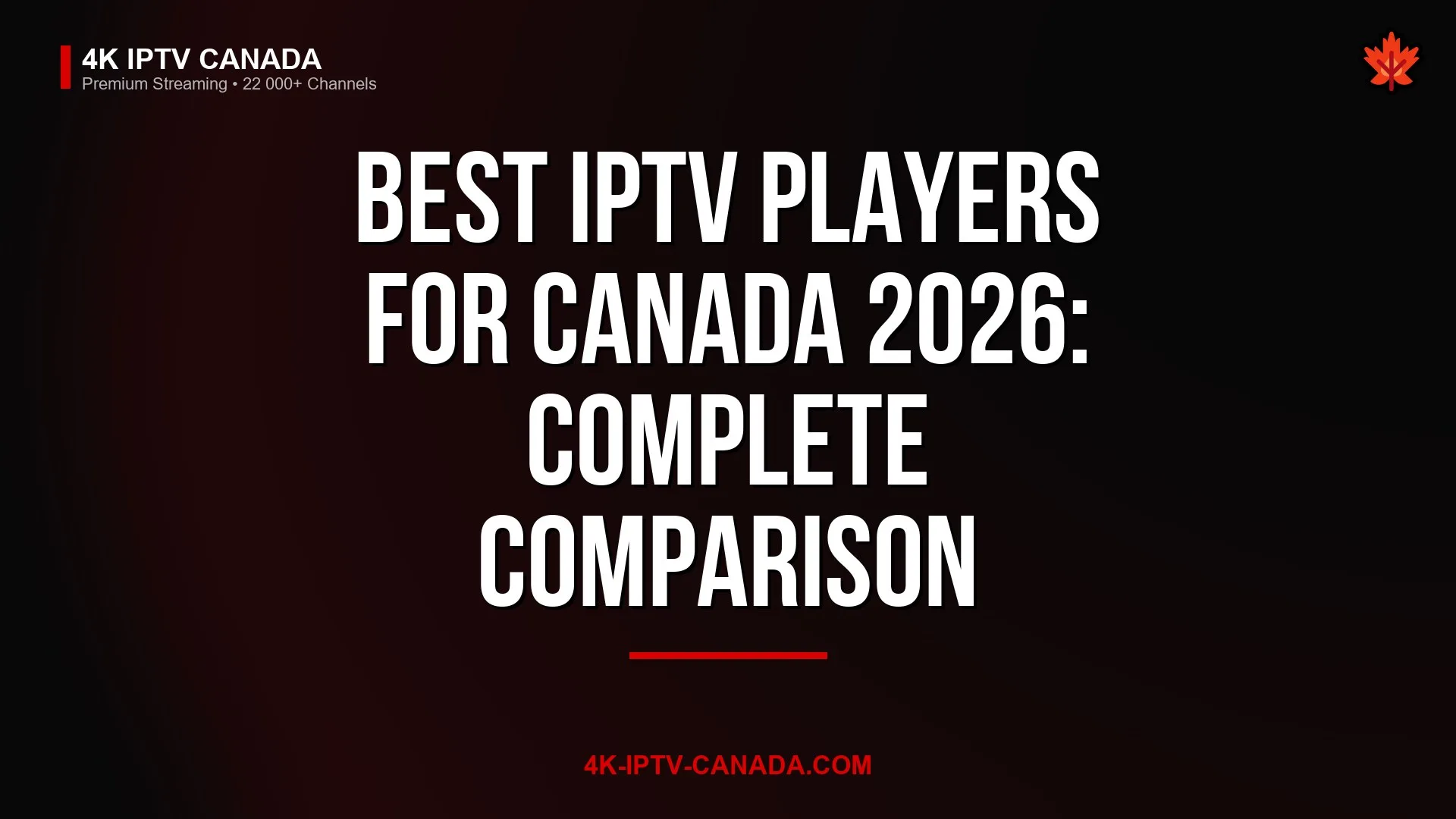 Top Rated IPTV running on a smart TV in a New Brunswick living room