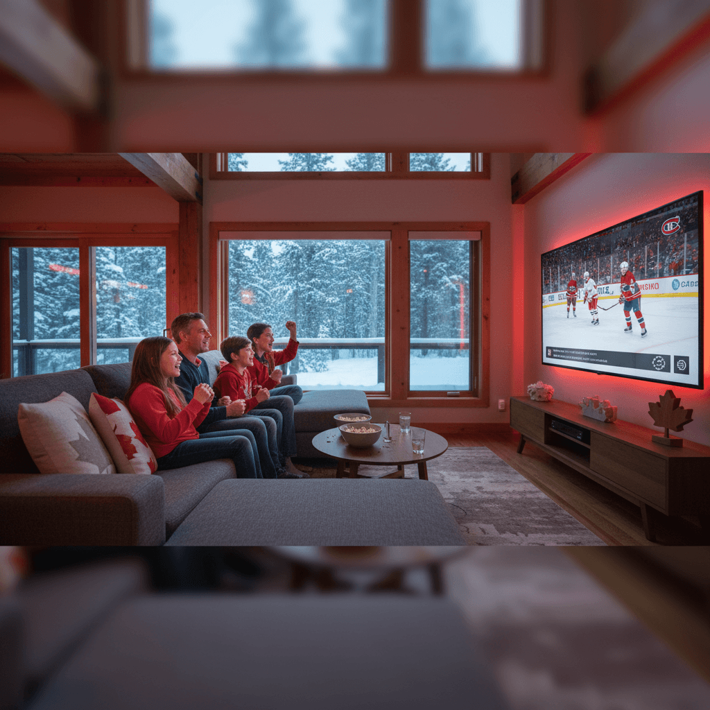 Regarder le Hockey sur IPTV au Canada