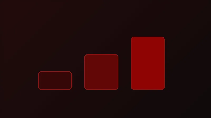 Line drawing of rising blocks stepping upward: the order to work through the checks